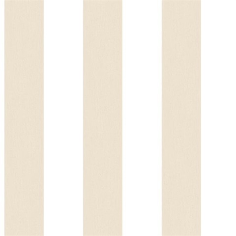Beige Surface Stripe Wallpaper