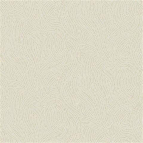 Beige Tempest Raised Glitter Dots Braid Wallpaper