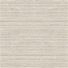 Beige Textured Grasscloth Wallpaper