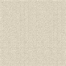 Beige Textured Yarn Faux Wallpaper