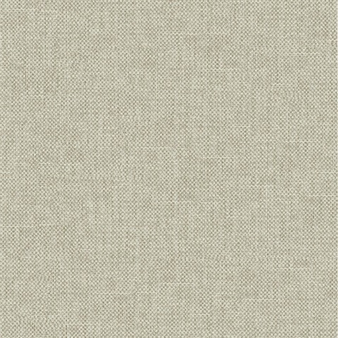 Beige Woven Textured Wallpaper