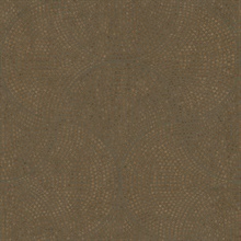 Bel Air Copper Geometric Fan Wallpaper