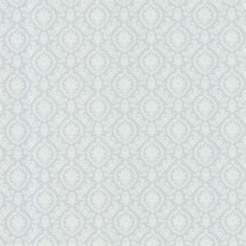 Bella Blue Damask