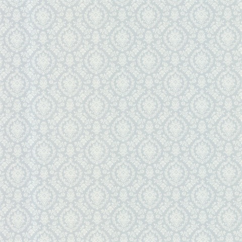 Bella Blue Damask