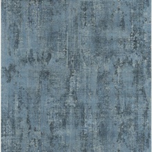 Bella Distressed Denim Metallic Marble Stone Wallpaper