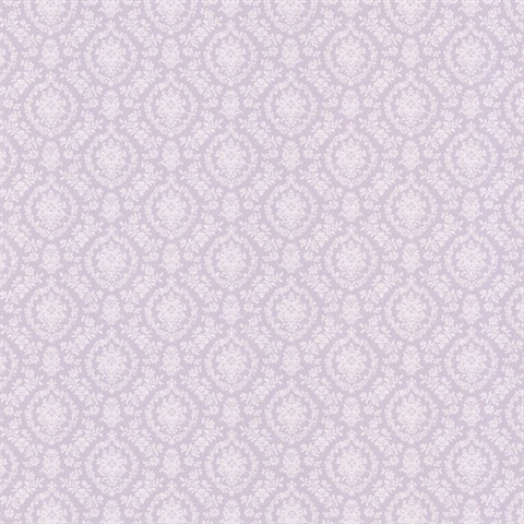 Bella Purple Damask