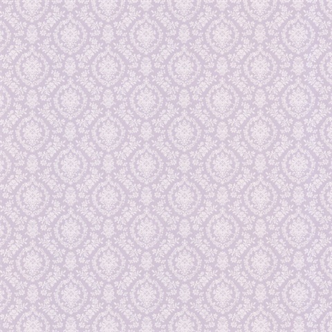 Bella Purple Damask