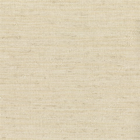 Bennie Beige Faux Grasscloth Wallpaper