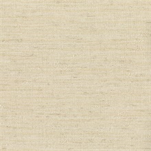 Bennie Beige Faux Grasscloth Wallpaper