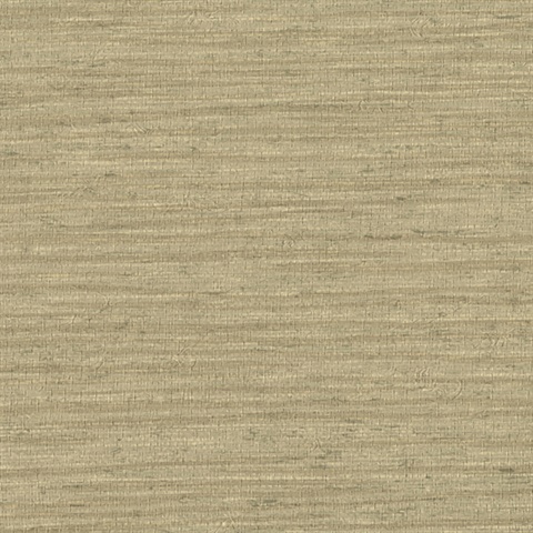 Bennie Taupe Faux Grasscloth Wallpaper