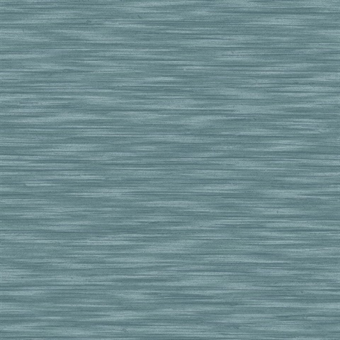 Benson Dark Blue Textured Gradient Blend Faux Fabric Wallpaper