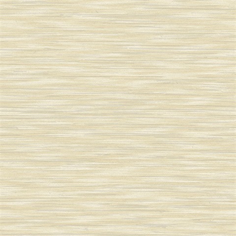 Benson Yellow Textured Gradient Blend Faux Fabric Wallpaper