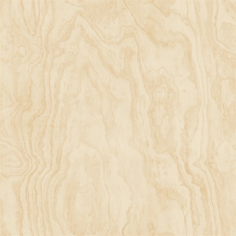 Bentham Neutral Plywood Wallpaper