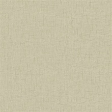 Bentley Beige Faux Linen Wallpaper