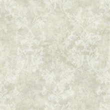 Bentley Grey Damask Wallpaper