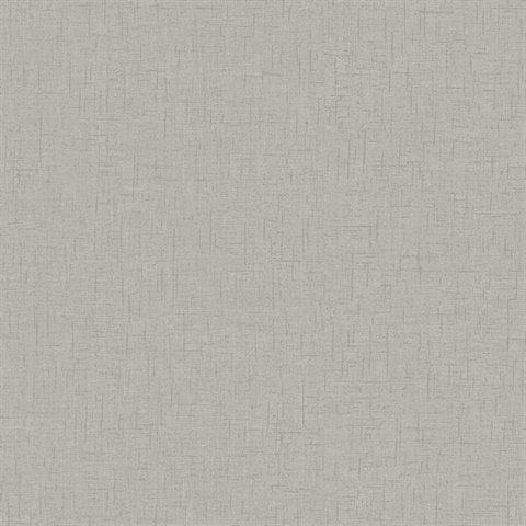 Bentley Grey Faux Linen Wallpaper