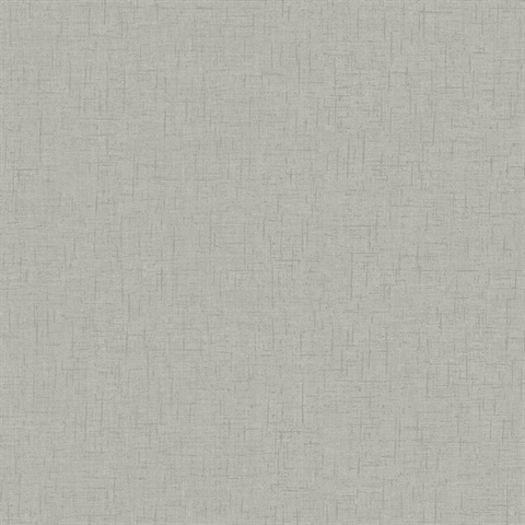 Bentley Grey Faux Linen Wallpaper