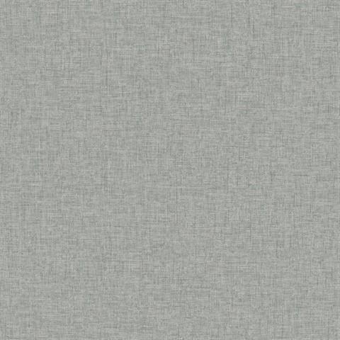 Bentley Slate Faux Linen Wallpaper