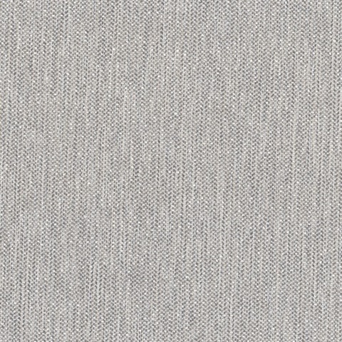 Bergamo Pearl Gray Textile Wallpaper