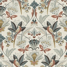 Bernadette Spice Garden Wilderness Bird Wallpaper