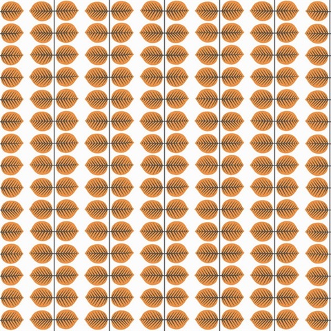 Berså Orange Leaf