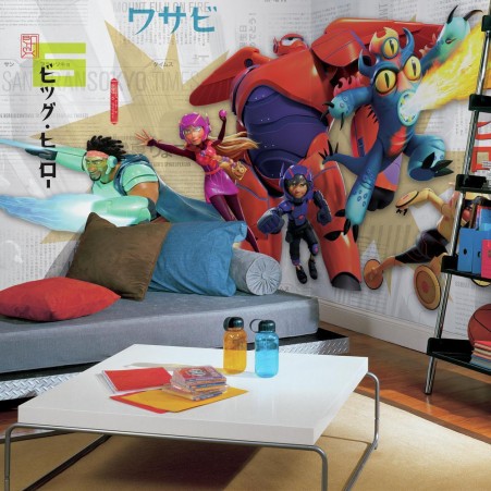 Big Hero 6 XL Wallpaper Mural Big Hero 6 XL Wallpaper Mural
