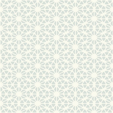 Billie Light Blue Geometric