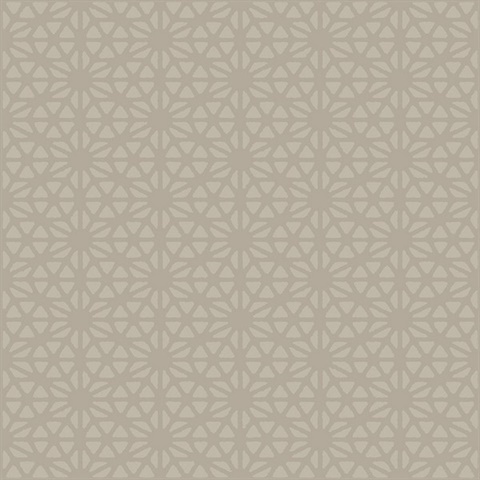 Billie Taupe Geometric