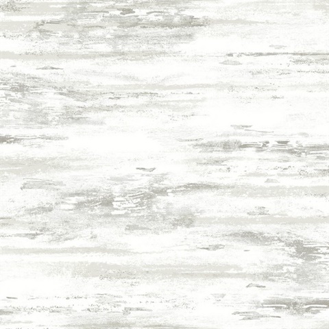 White & Beige & Silver Birch Bark Modern Wood Texture Wallpaper