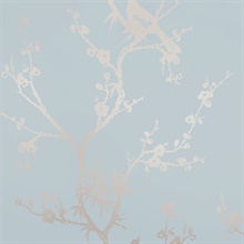 Bird Watching Sea Peel and Stick Wallpaper