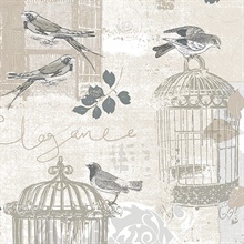 Birds In Cages Wallpaper