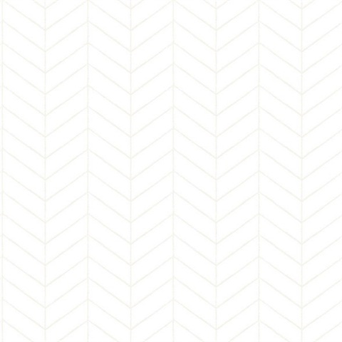 Bison Off-White Herringbone