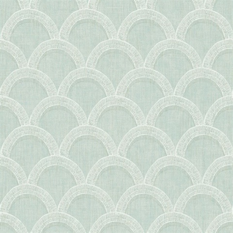 Bixby Turquoise Geometric