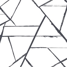 Black Abstract Intersect Geometric Line Wallpaper