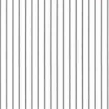 Black and White Ticking Stripe Prepasted Wallpaper