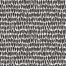 Black Brushstroke Lines Wallpaper