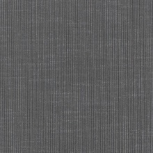 Black Channels Vertical Stria Textured Wallpaper