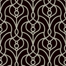 Black Divine Trellis Wallpaper