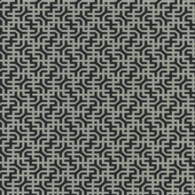 Black Dynastic Lattice Geometric Asian Inspired Wallpaper