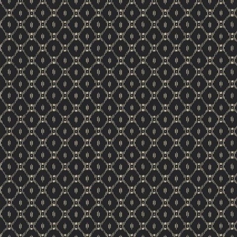 Black Fretwork Wallpaper
