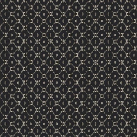 Black Fretwork Wallpaper