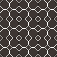 Black Geometric Hexagon Bee Hive Wallpaper