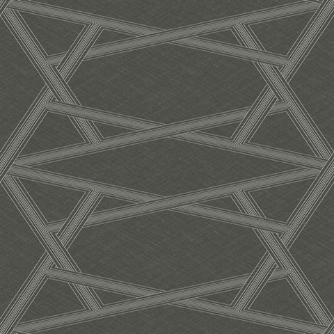 Black Geometric Rectangles Wallpaper