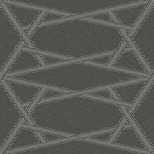 Black Geometric Rectangles Wallpaper