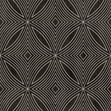 Black Glitter Kaleidoscope Metallic Wallpaper