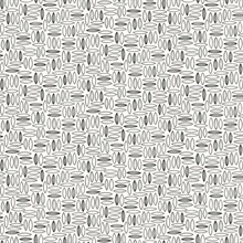 Black & Grey Abstract Geometric Almond Shape Wallpaper