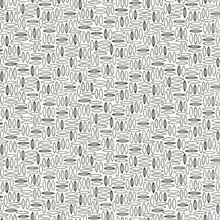 Black & Grey Abstract Geometric Almond Shape Wallpaper