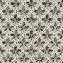 Black & Grey Sevilla Floral Damask Wallpaper