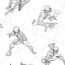 Black & Grey Spider-Man Fracture Wallpaper