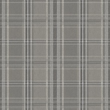 Black, Grey & White Textured Plaid Wallpaper